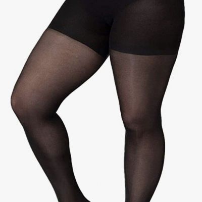 Empetua Women's Tear-Proof Shaping Tights Black Size: 3XL NWT